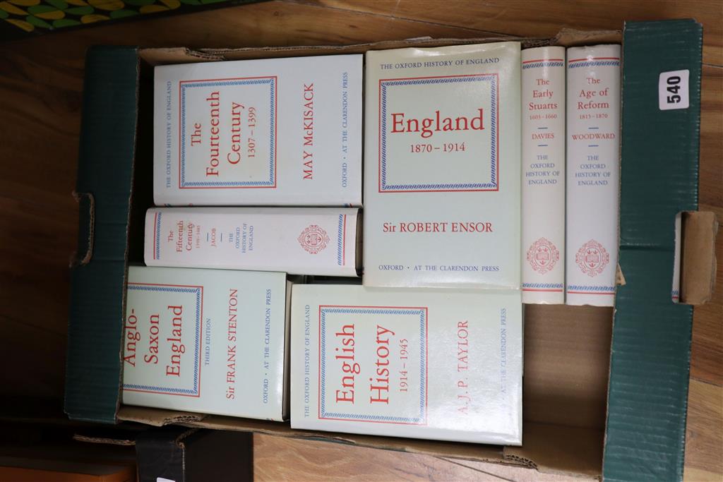 Oxford History of England, 16 volumes